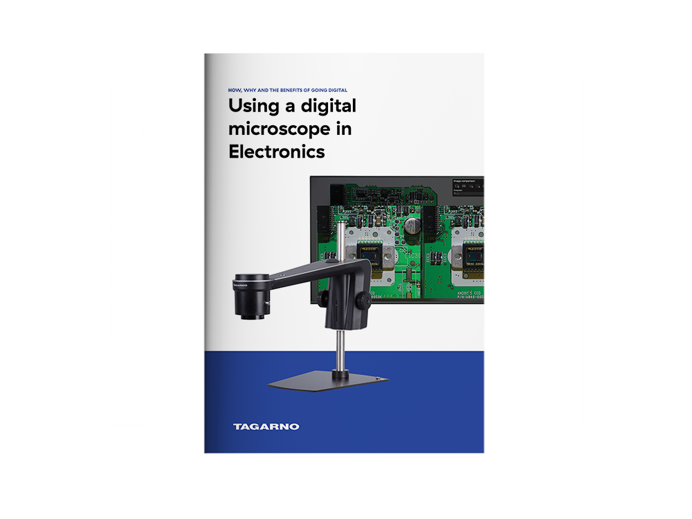 Using a digital microscope in Electronics - ebook preview